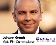 Johann Grech, Malta's Film Commissioner, MALTA FILM COMMISSION