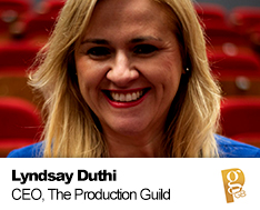 Lyndsay Duthie CEO, The Production Guild