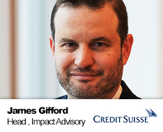James Gifford, Head of Impact Advisory at Credit Suisse